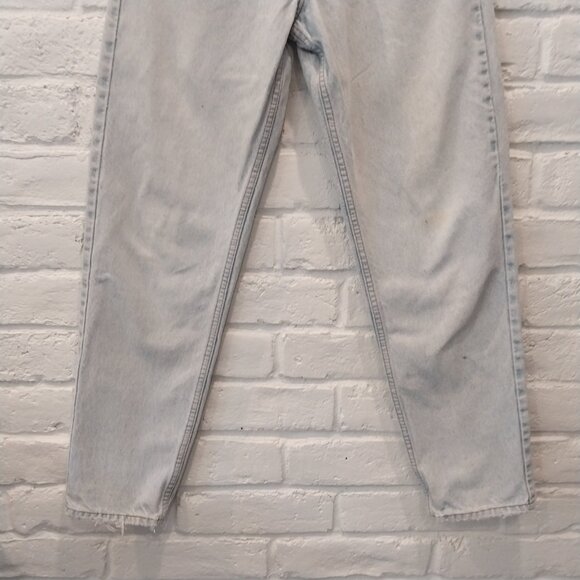 Vintage Levis 550 Jeans Mens 31x32 Faded Blue Orange Tab Distressed Relaxed 90s, - Picture 9 of 15